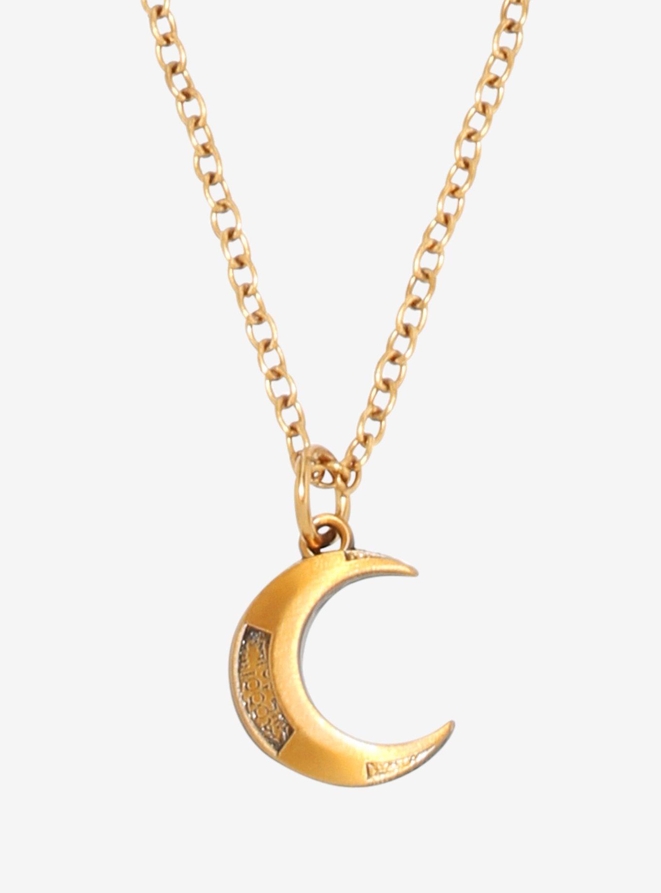 Marvel Moon Knight Crescent Dart Necklace, , hi-res