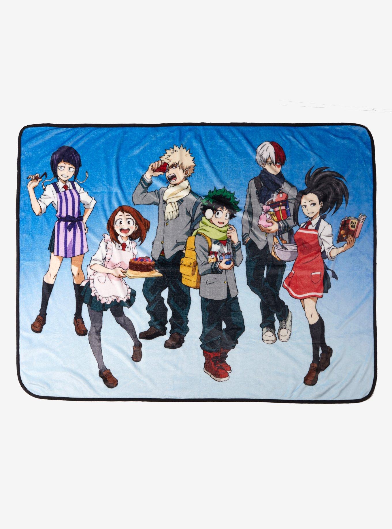 Crunchyroll Hime Lightweight Fleece Throw Blanket