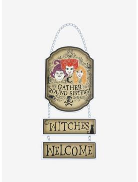 Disney Hocus Pocus Gather Round Sisters Welcome Sign , , hi-res