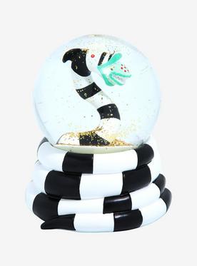 Beetlejuice Sandworm Snow Globe