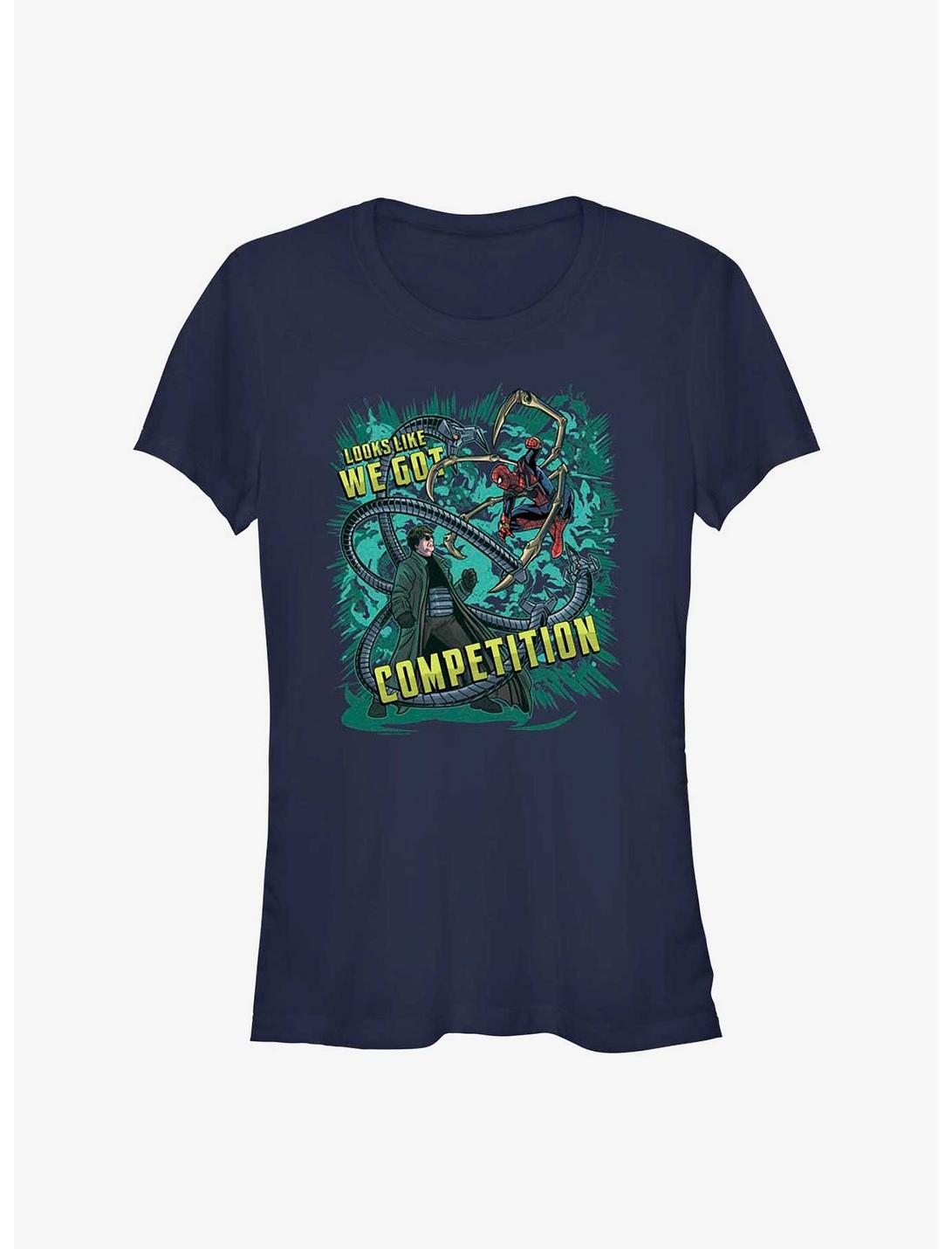 Marvel Spider-Man: No Way Home Competition Girls T-Shirt, NAVY, hi-res