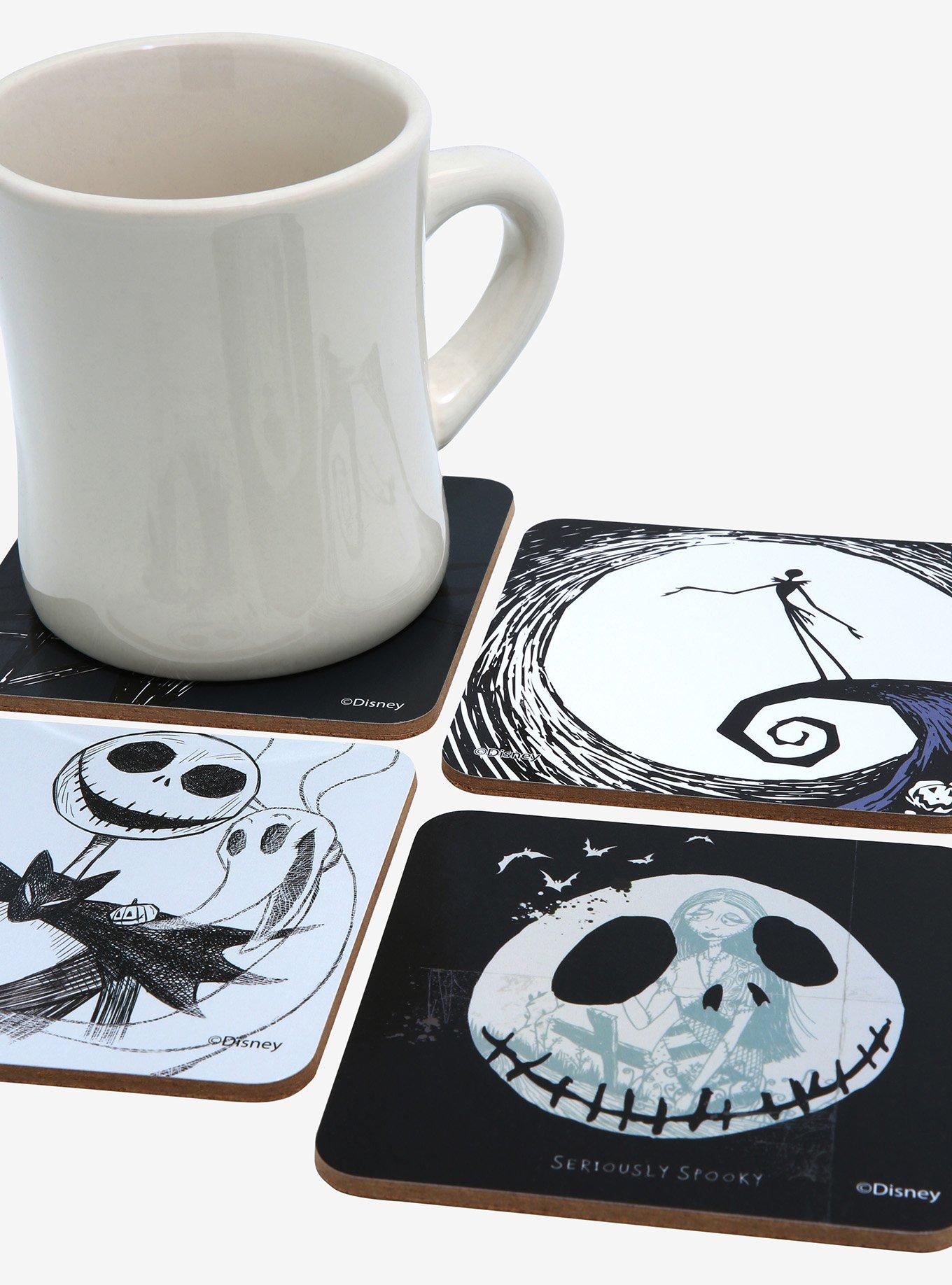 Disney The Nightmare Before Christmas Jack Skellington Coaster Set, , hi-res