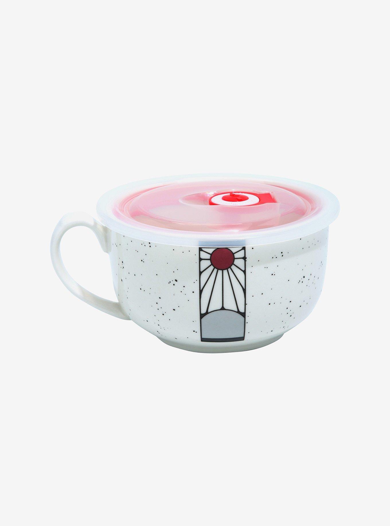 Demon Slayer: Kimetsu no Yaiba Tanjiro Hanafuda Soup Mug with Lid, , hi-res