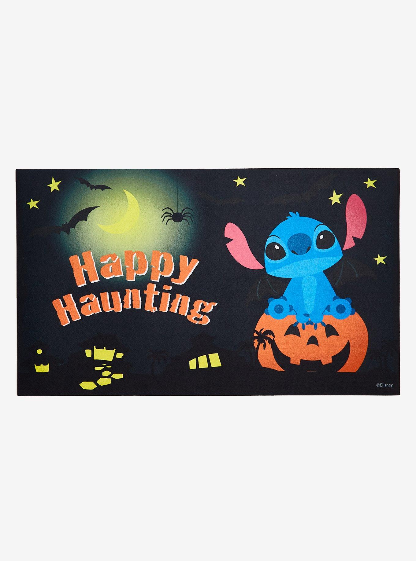 Disney Lilo & Stitch Happy Haunting Doormat BoxLunch