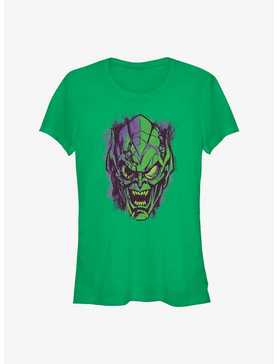 Marvel Spider-Man: No Way Home Green Goblin Face Girls T-Shirt, , hi-res