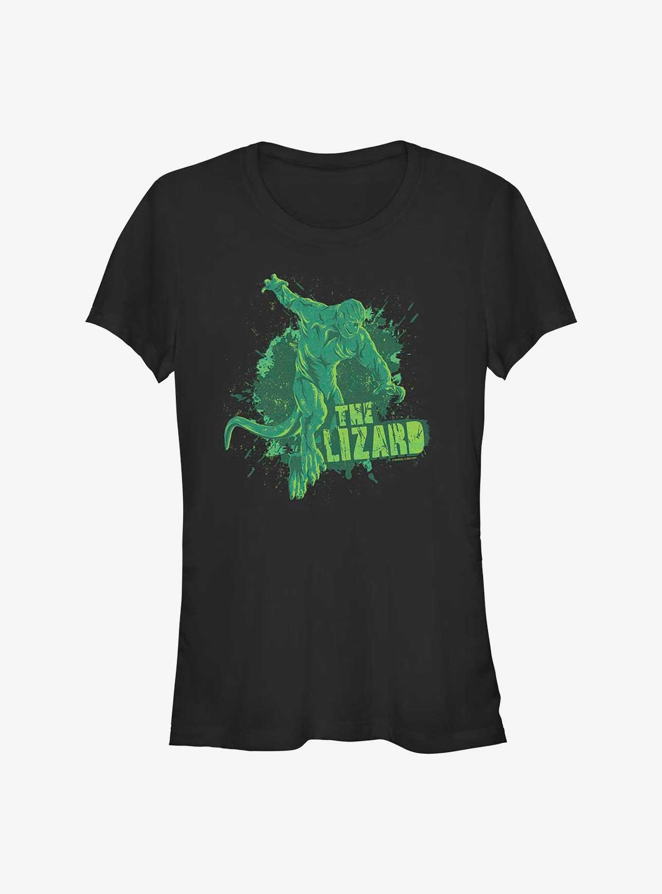 Marvel Spider-Man: No Way Home The Lizard Girls T-Shirt, BLACK, hi-res