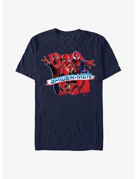 Marvel Spider-Man: No Way Home Paint Panels T-Shirt, NAVY, hi-res