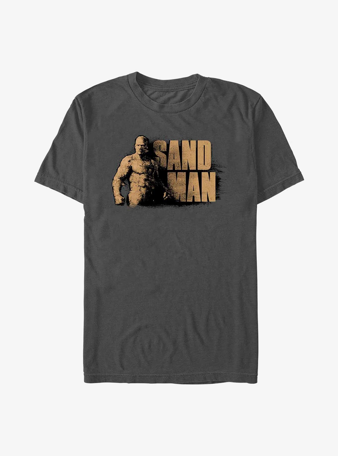 Marvel Spider-Man: No Way Home Sandy Sand Man T-Shirt, CHARCOAL, hi-res