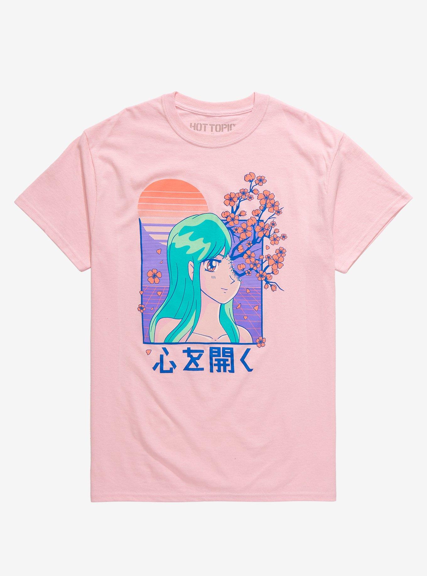 Open Mind Sakura T-Shirt, PINK, hi-res