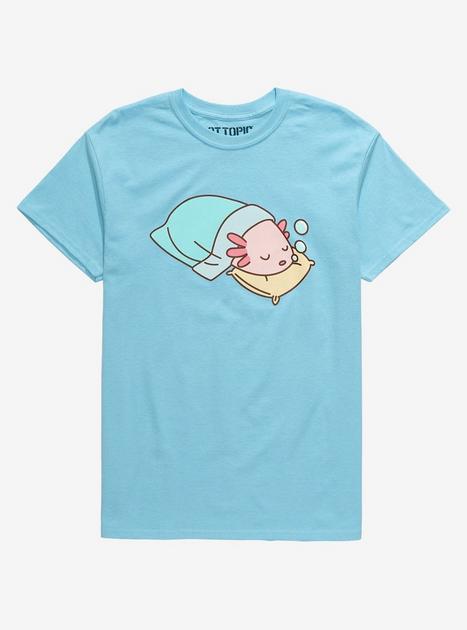 Sleeping Axolotl T-Shirt By JCLovely | Hot Topic