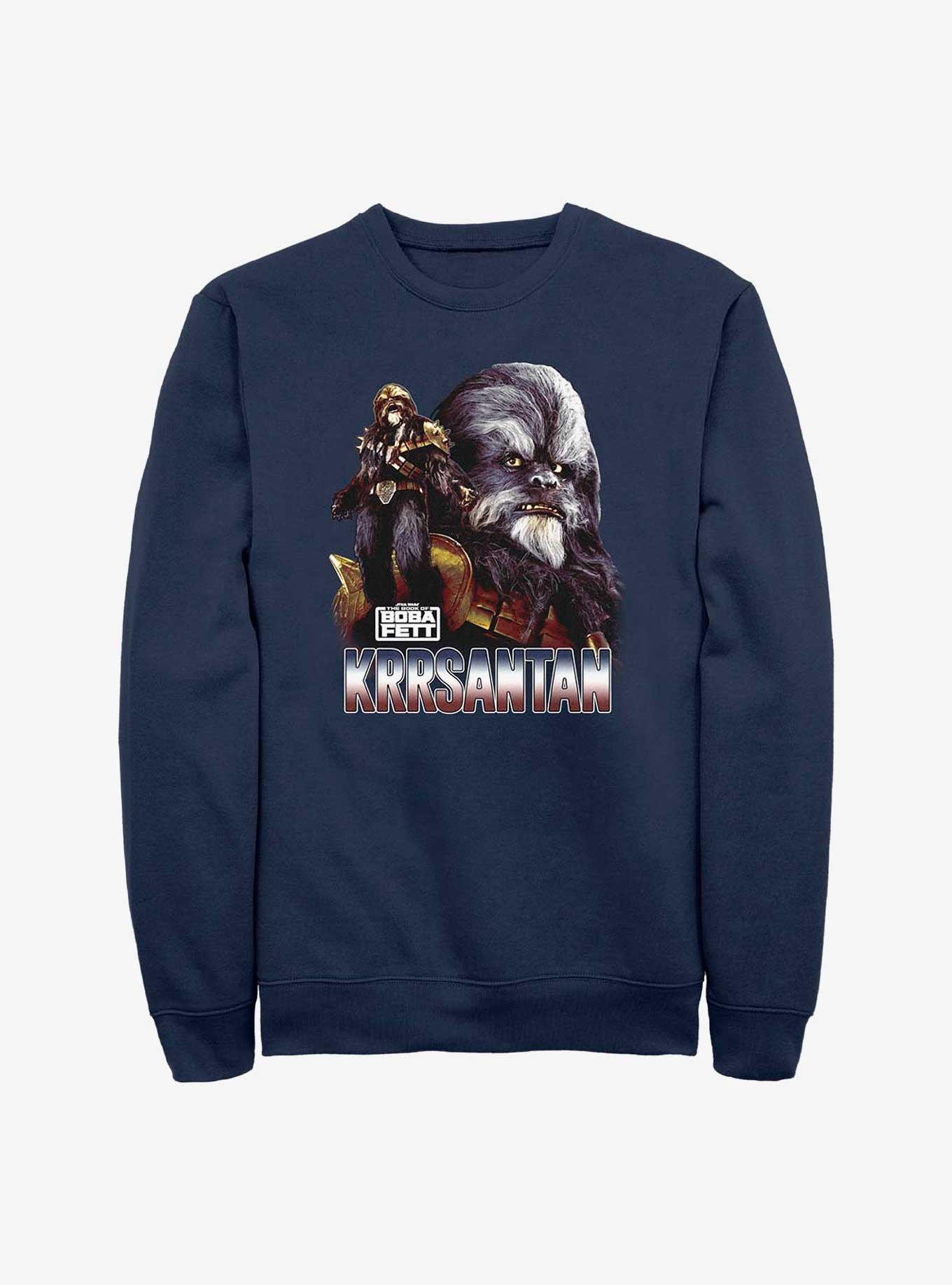 Star Wars Book Of Boba Fett Krrsantan Sweatshirt, NAVY, hi-res