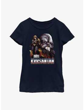 Star Wars Book Of Boba Fett Krrsantan Youth Girls T-Shirt, , hi-res