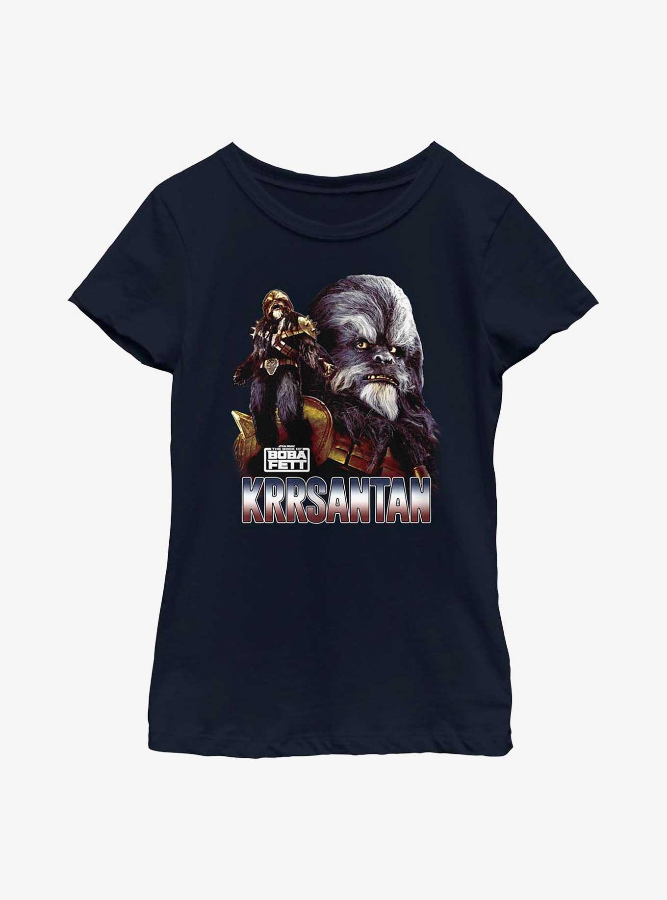 Star Wars Book Of Boba Fett Krrsantan Youth Girls T-Shirt, , hi-res