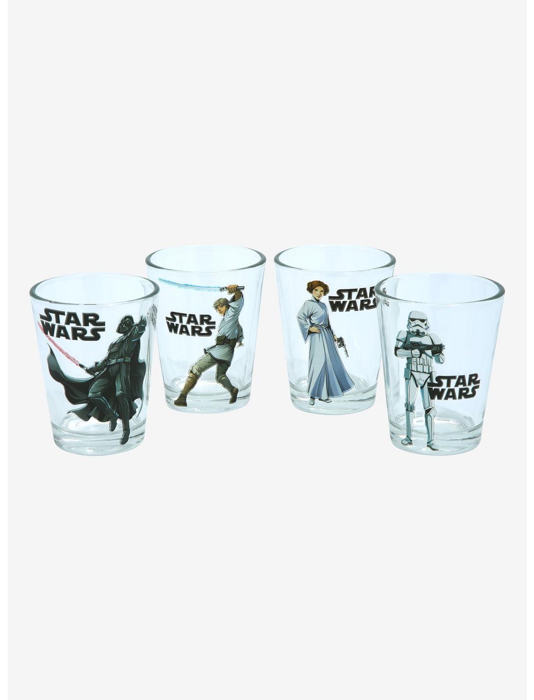Star Wars Classic Characters Mini Glass Set, , hi-res