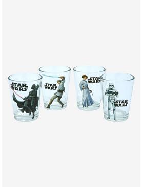 Plus Size Star Wars Classic Characters Mini Glass Set, , hi-res