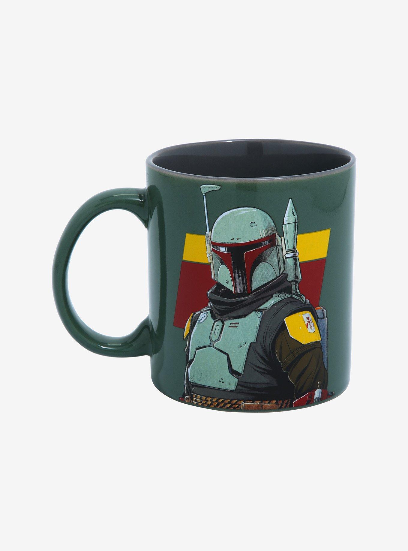 Tazza Da Collezione Star Wars - Boba Fett In Ceramica - Edizione Applause 1997 Con Certificato