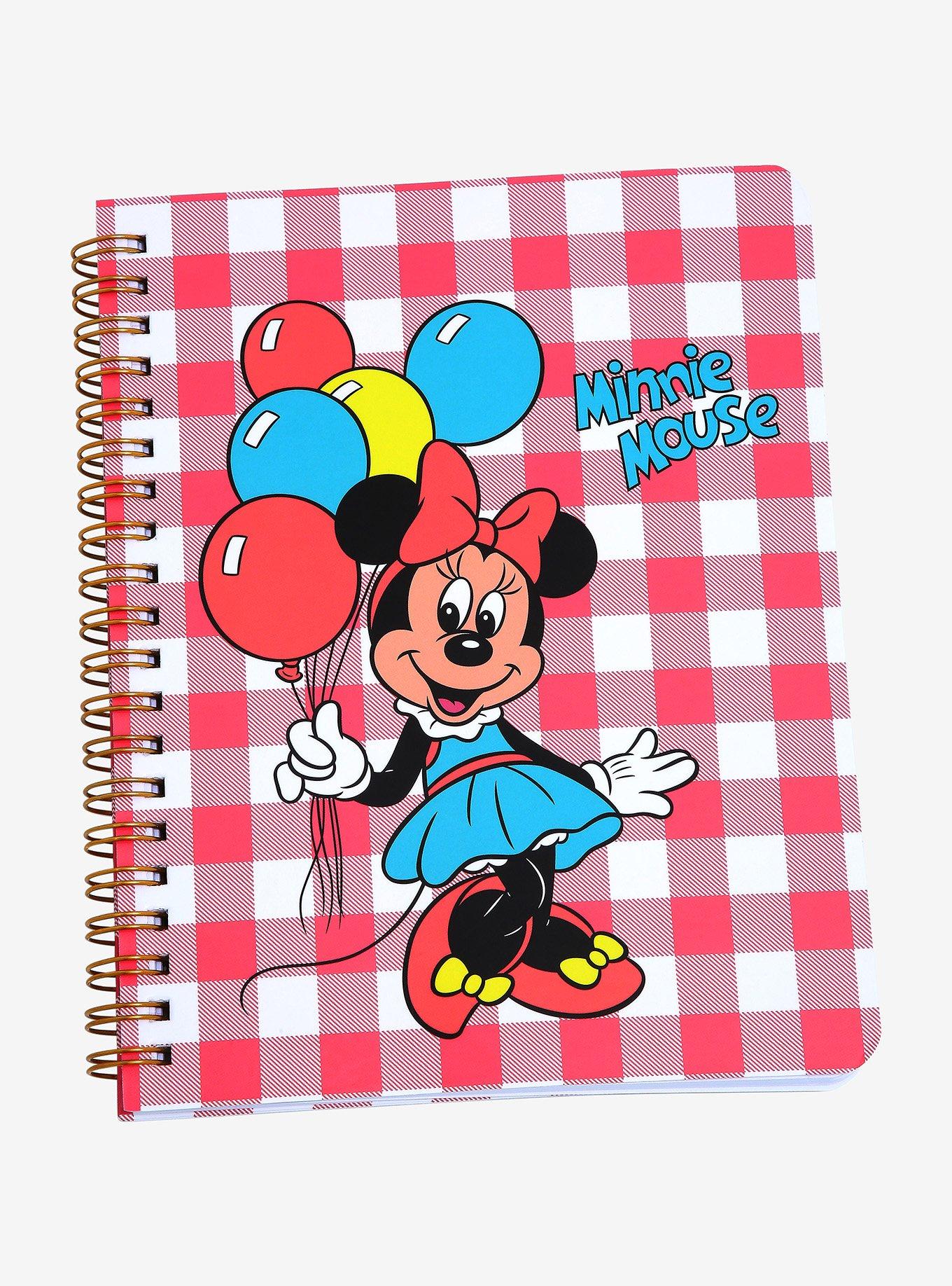 Cakeworthy Disney Minnie Mouse with Balloons Spiral Notebook, , hi-res
