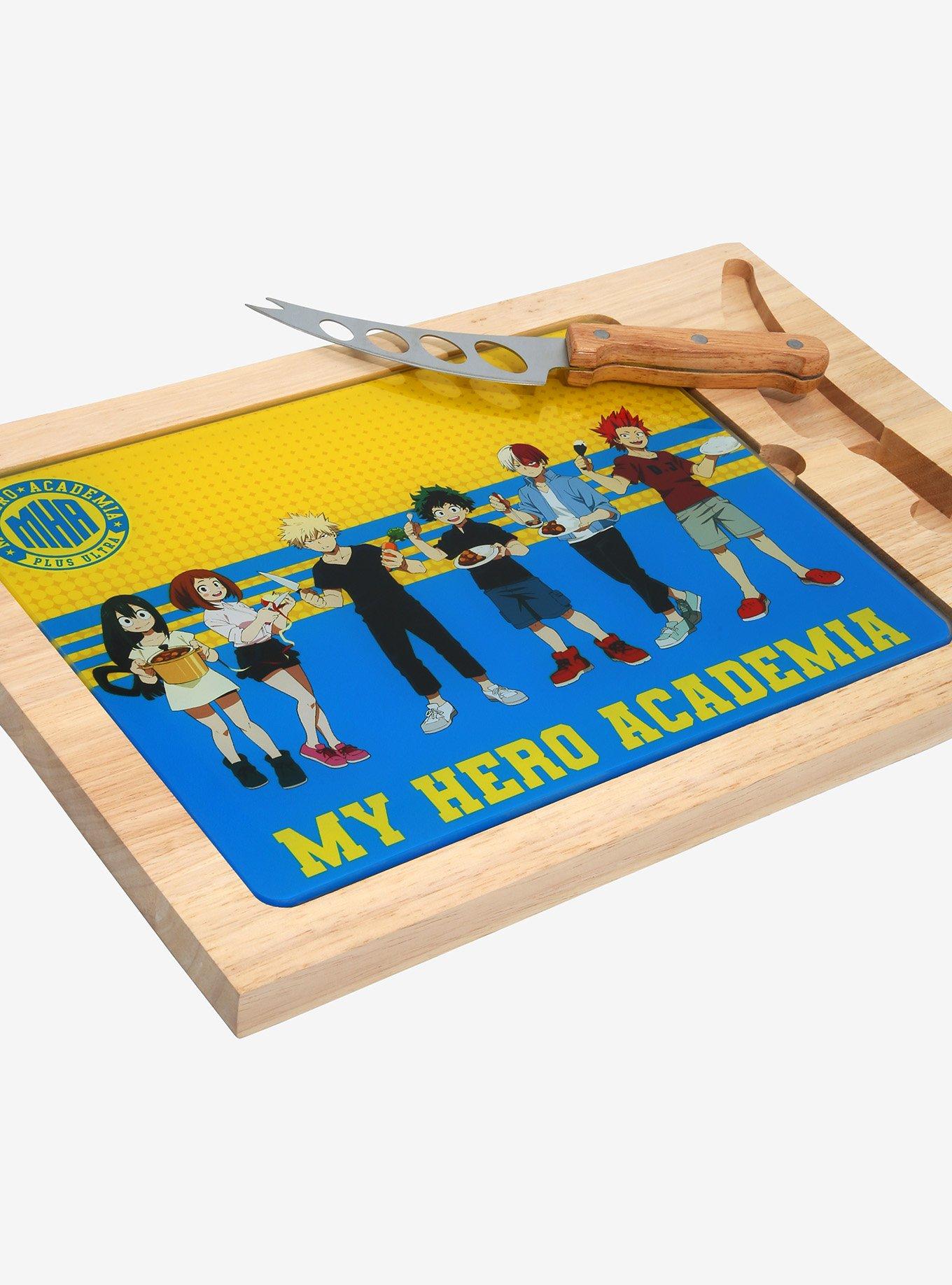 My Hero Academia Heroes Cutting Board Set with Knife, , hi-res