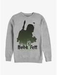 Star Wars Boba Fett Shadow Mimic Sweatshirt, ATH HTR, hi-res