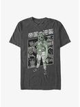 Star Wars Anime Box Boba Fett T-Shirt, CHAR HTR, hi-res