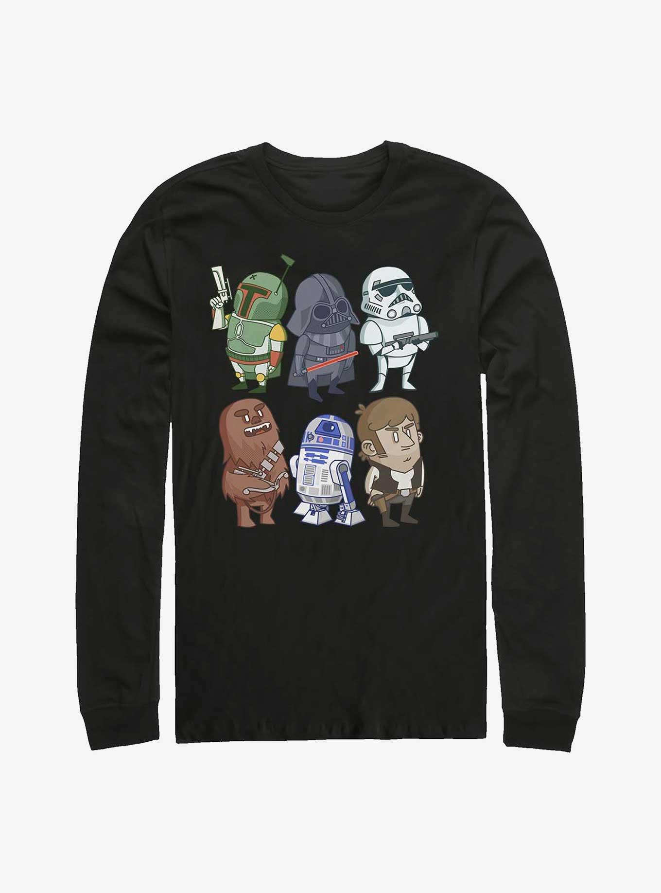 Star Wars Doodles Long-Sleeve T-Shirt, , hi-res