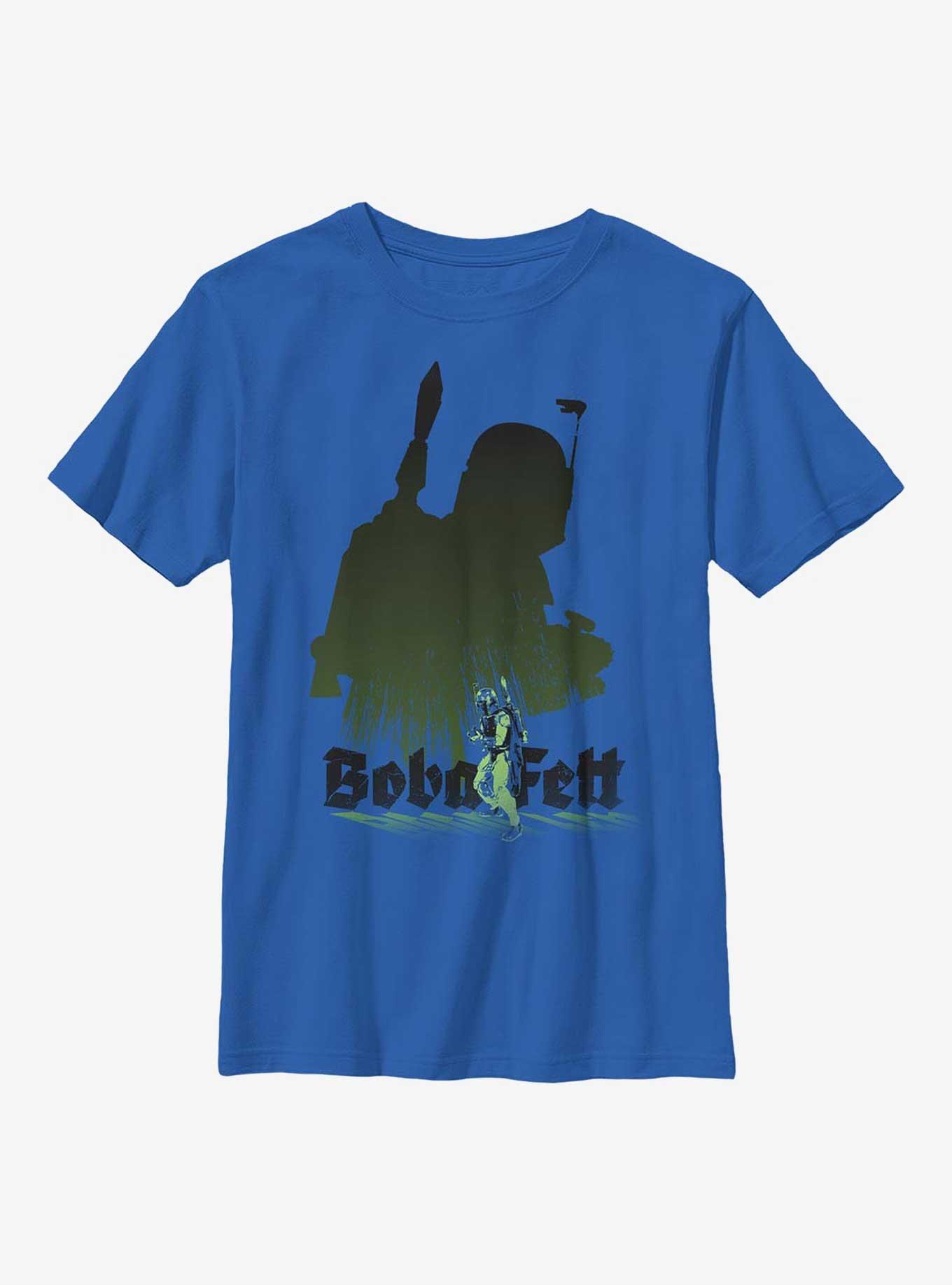 Star Wars Boba Fett Shadow Mimic Youth T-Shirt, , hi-res