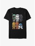 Star Wars Cute Wars T-Shirt, BLACK, hi-res