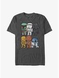 Star Wars Cute Wars T-Shirt, CHAR HTR, hi-res