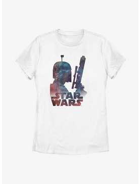 Star Wars Boba Fett Nebula Womens T-Shirt, , hi-res