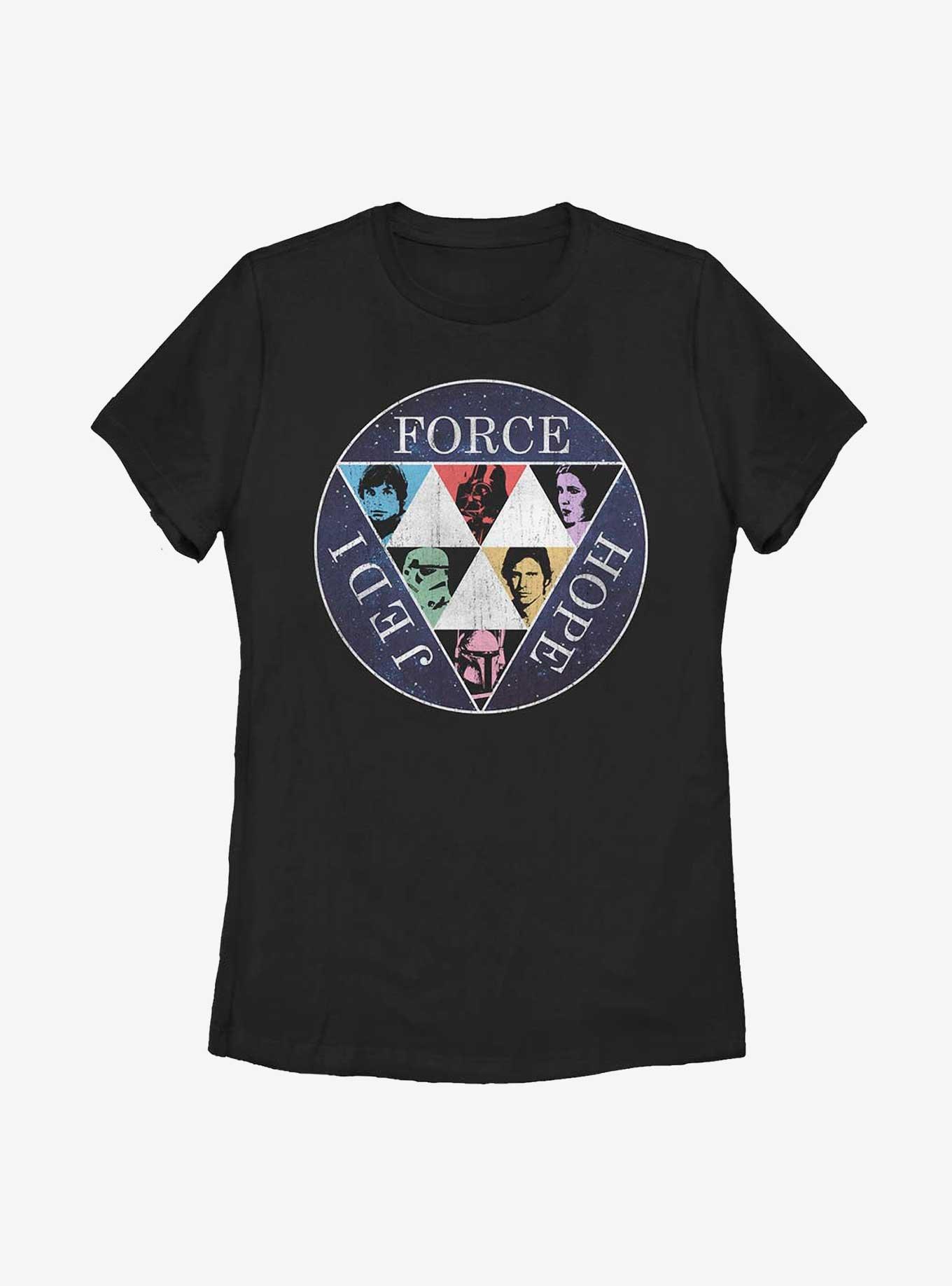 Star Wars Force Balance Womens T-Shirt, BLACK, hi-res