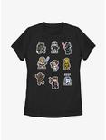 Star Wars Pixel Team Womens T-Shirt, BLACK, hi-res