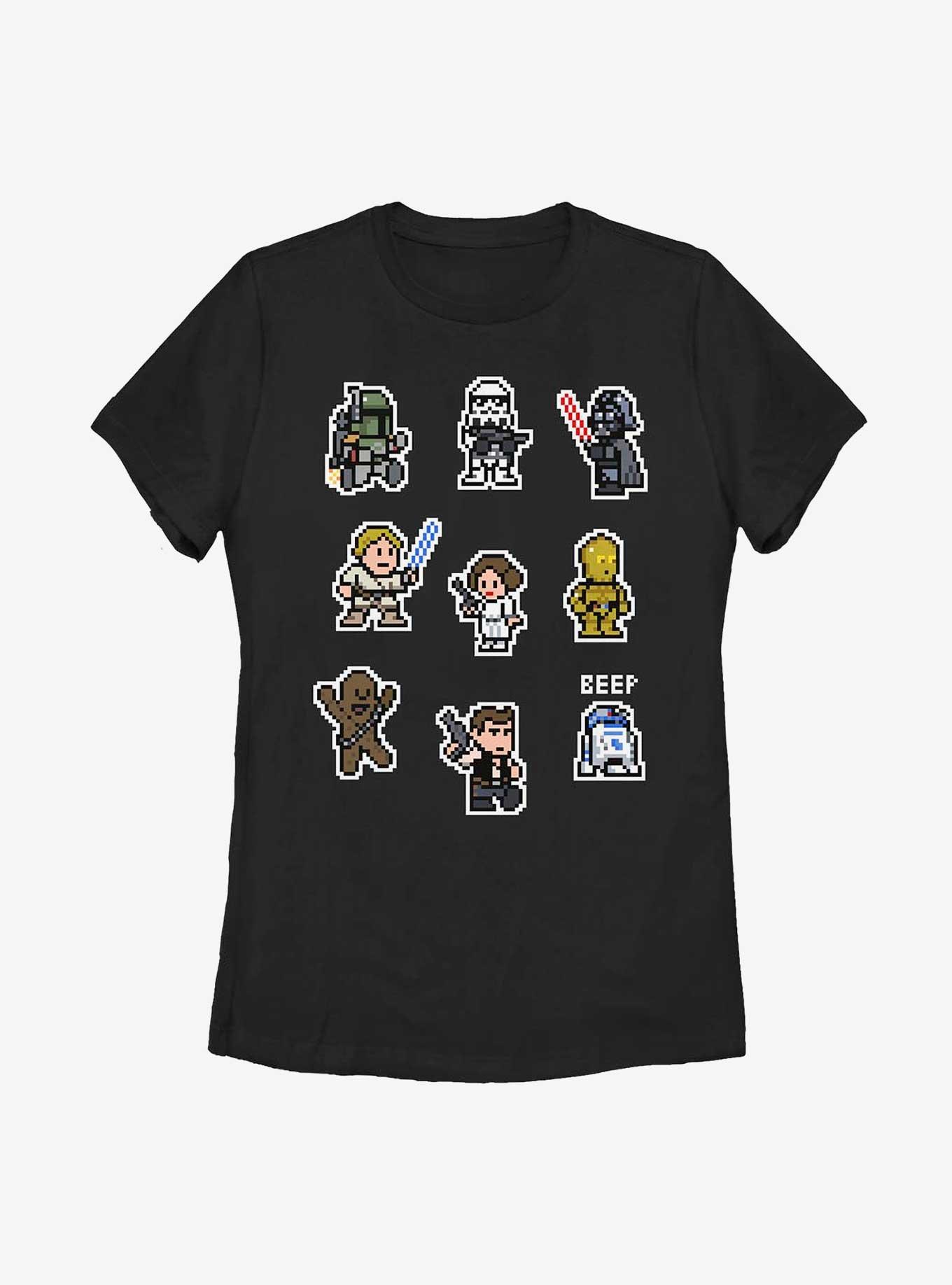 Star Wars Pixel Team Womens T-Shirt, , hi-res