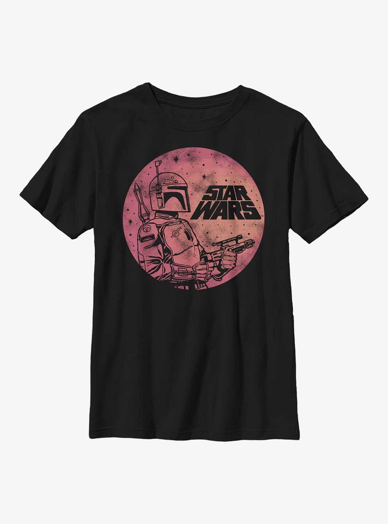 Star Wars Boba Fett Up Youth T-Shirt, BLACK, hi-res