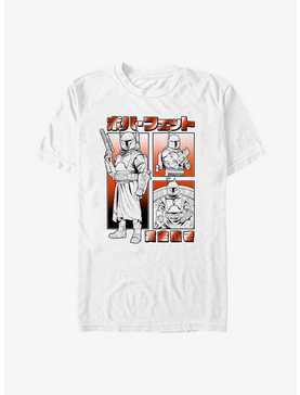 Star Wars The Mandalorian Boba Fett Manga T-Shirt, , hi-res
