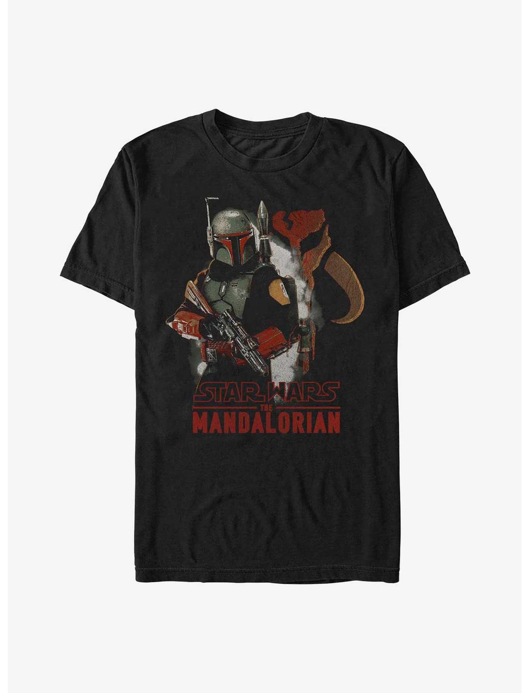 Star Wars The Mandalorian My Father's Armor Boba Fett T-Shirt, BLACK, hi-res
