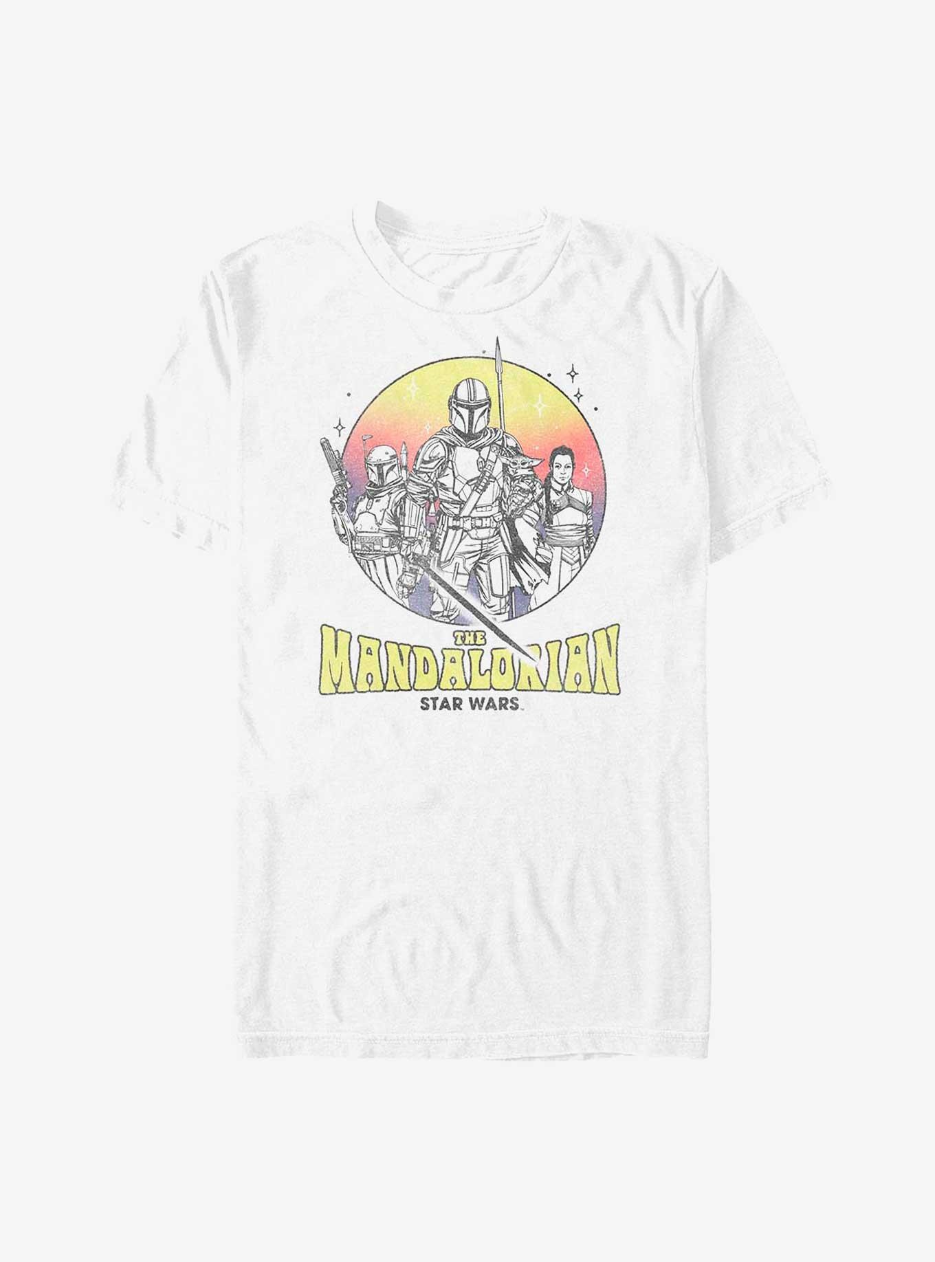 Star Wars The Mandalorian Retro Mando T-Shirt, , hi-res