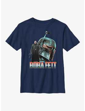 Star Wars The Mandalorian Boba Fett Tracking Youth T-Shirt, , hi-res