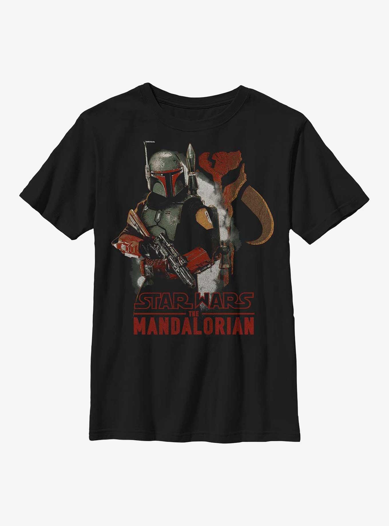 Star Wars The Mandalorian My Father's Armor Boba Fett Youth T-Shirt, , hi-res