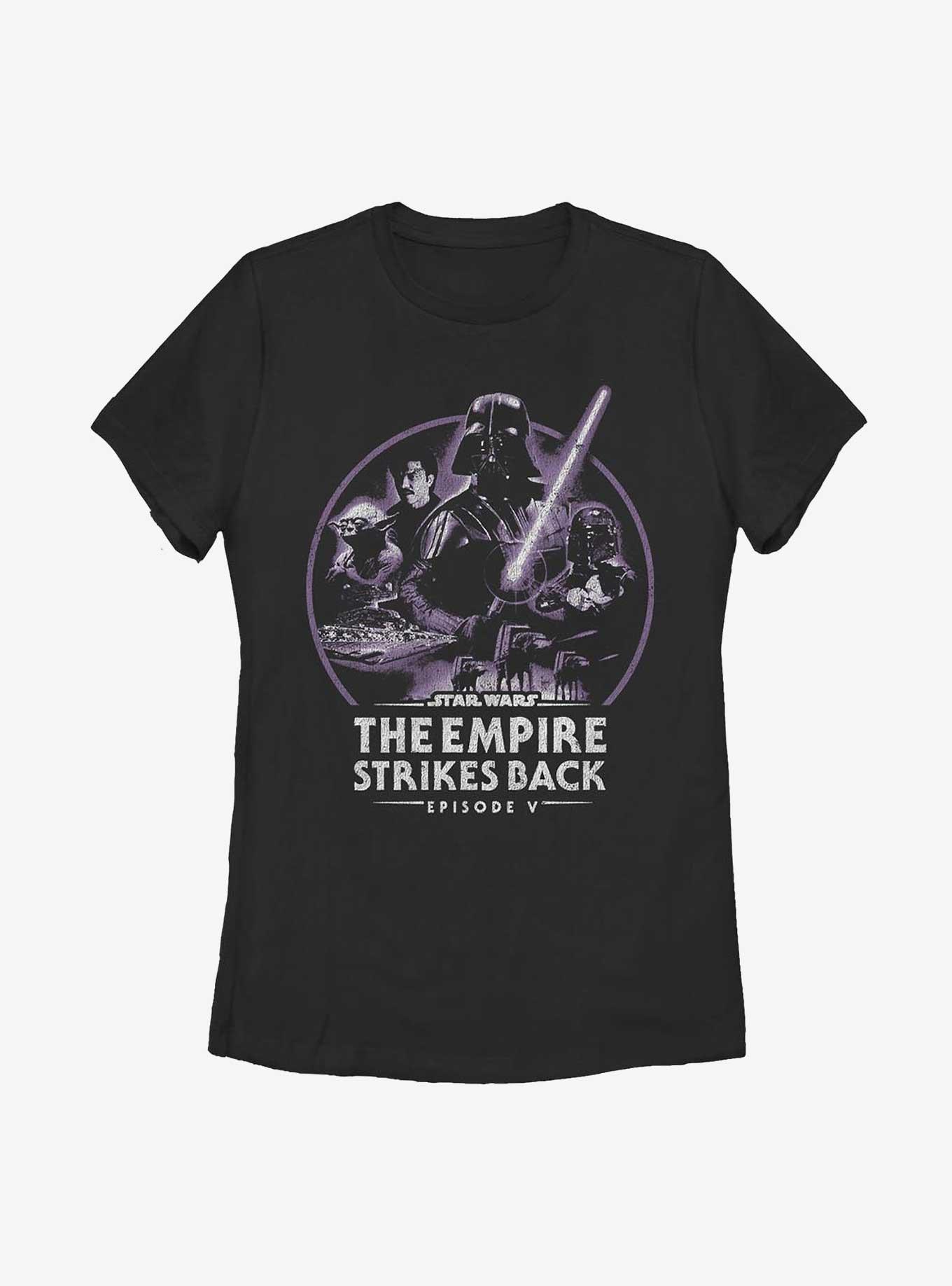 Star Wars The Empire Strikes Back Episode V Womens T-Shirt, BLACK, hi-res