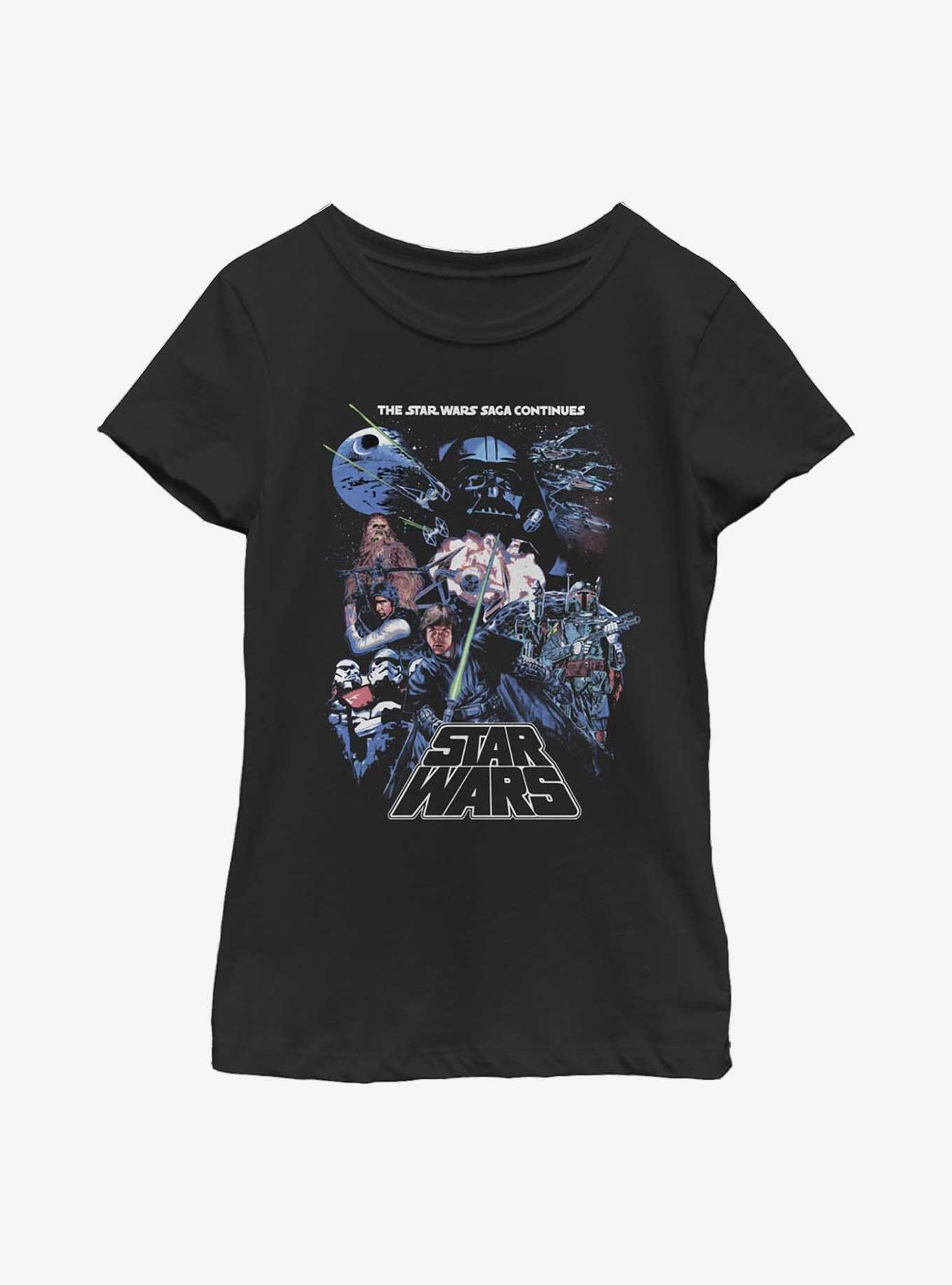 Star Wars Saga Group Youth Girls T-Shirt, , hi-res