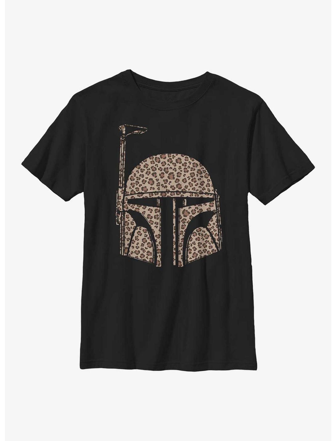 Star Wars Boba Fett Cheetah Youth T-Shirt, BLACK, hi-res