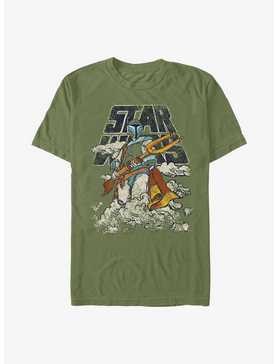 Star Wars Cloudy With A Chance Of Boba Fett T-Shirt, , hi-res