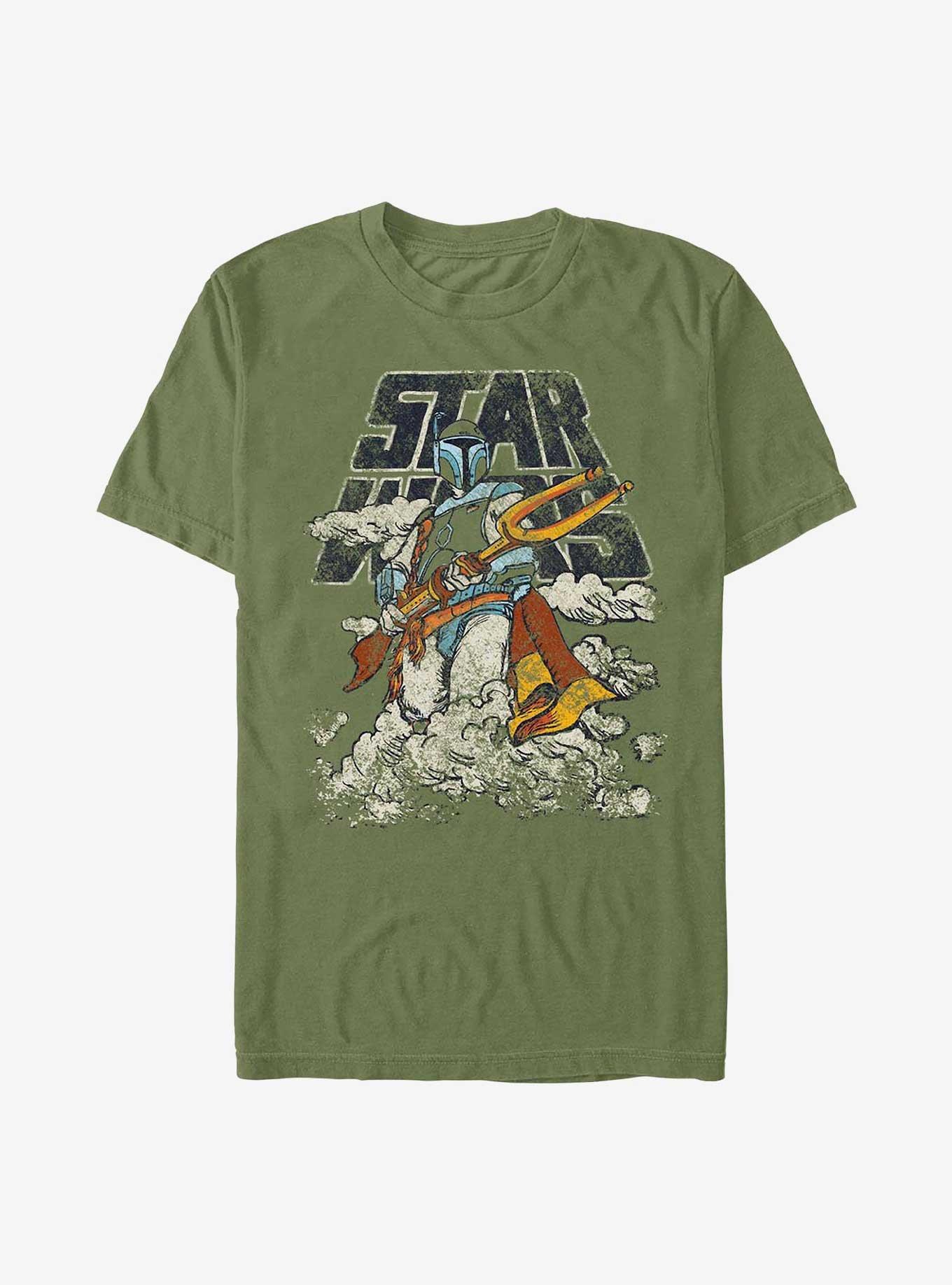 Star Wars Cloudy With A Chance Of Boba Fett T-Shirt, , hi-res