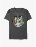 Star Wars Simple Art Color Crew T-Shirt, CHAR HTR, hi-res