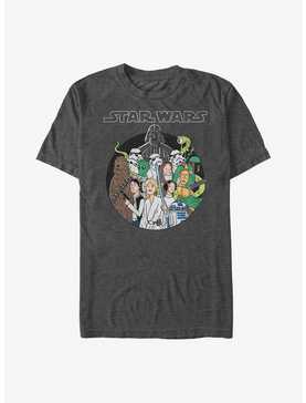 Star Wars Simple Art Color Crew T-Shirt, , hi-res