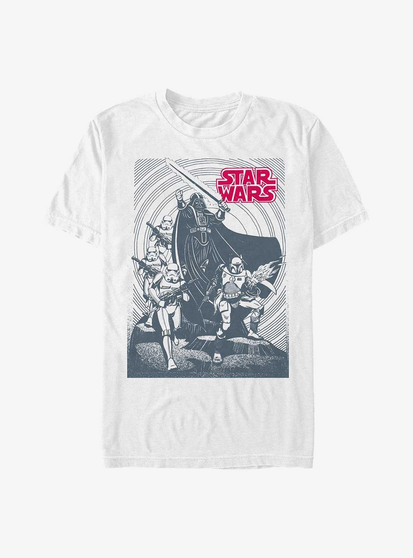 Star Wars Dark Side Cliff T-Shirt, WHITE, hi-res