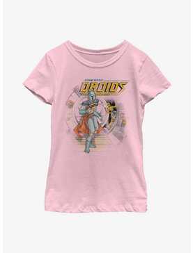 Star Wars Boba Fett Droids Youth Girls T-Shirt, , hi-res