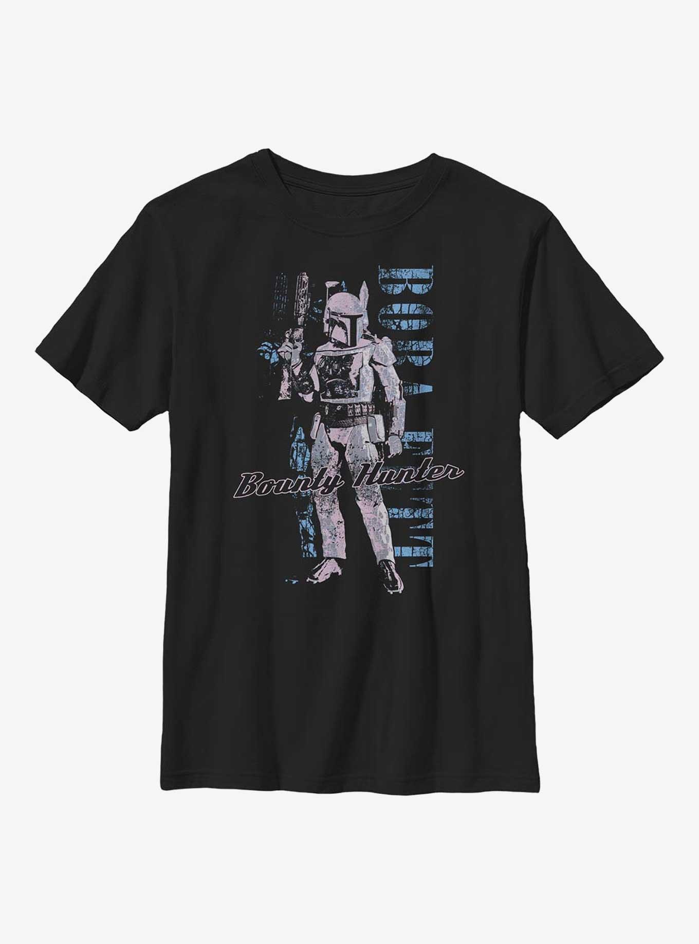 Star Wars Distressed Boba Fett Youth T-Shirt, , hi-res