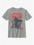 Star Wars Pop Comic Youth T-Shirt, ATH HTR, hi-res