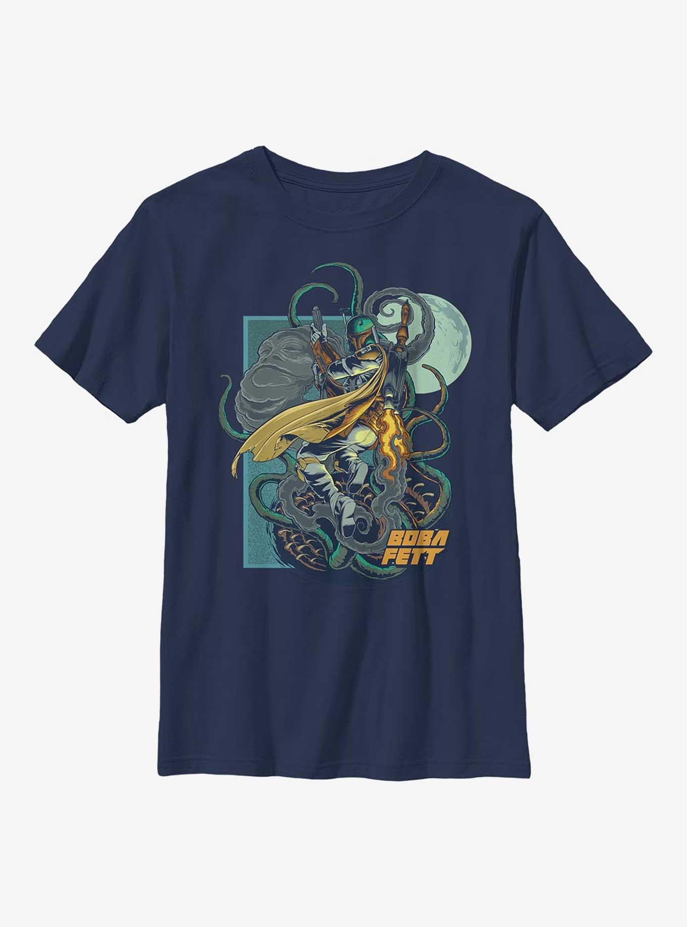 Star Wars The Bounty Hunter Youth T-Shirt, , hi-res